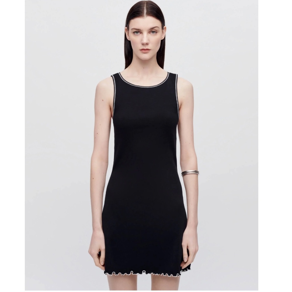 Re/Done Sporty Contrast Dress.